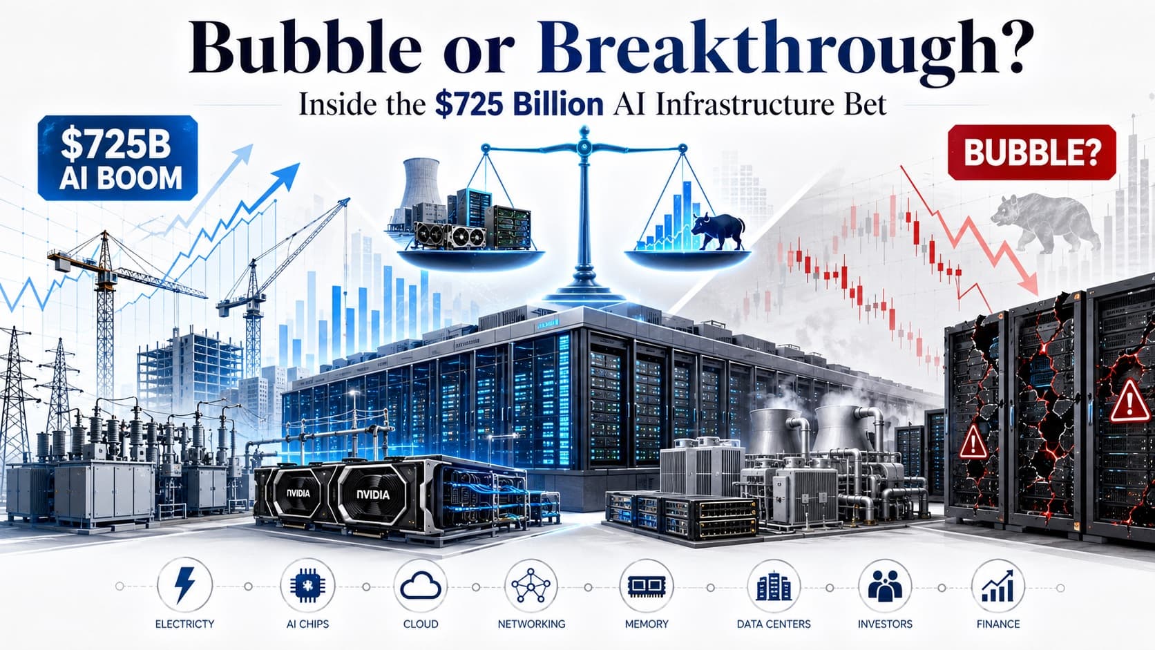 Bubble or Breakthrough? Inside the $725 Billion AI Infrastructure Bet.